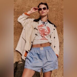 Day to Day Boxer NWOT placid blue